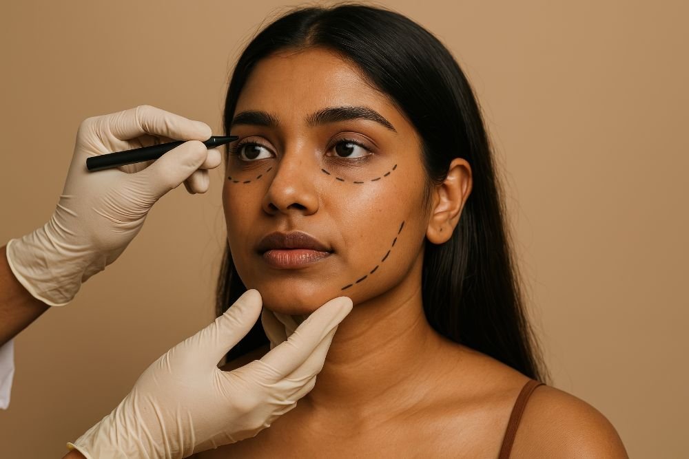 Facial aesthetics photo